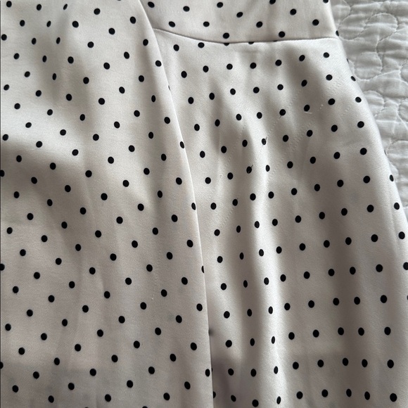 Acler Black and White Polka Dot Pencil Skirt - Picture 3 of 6